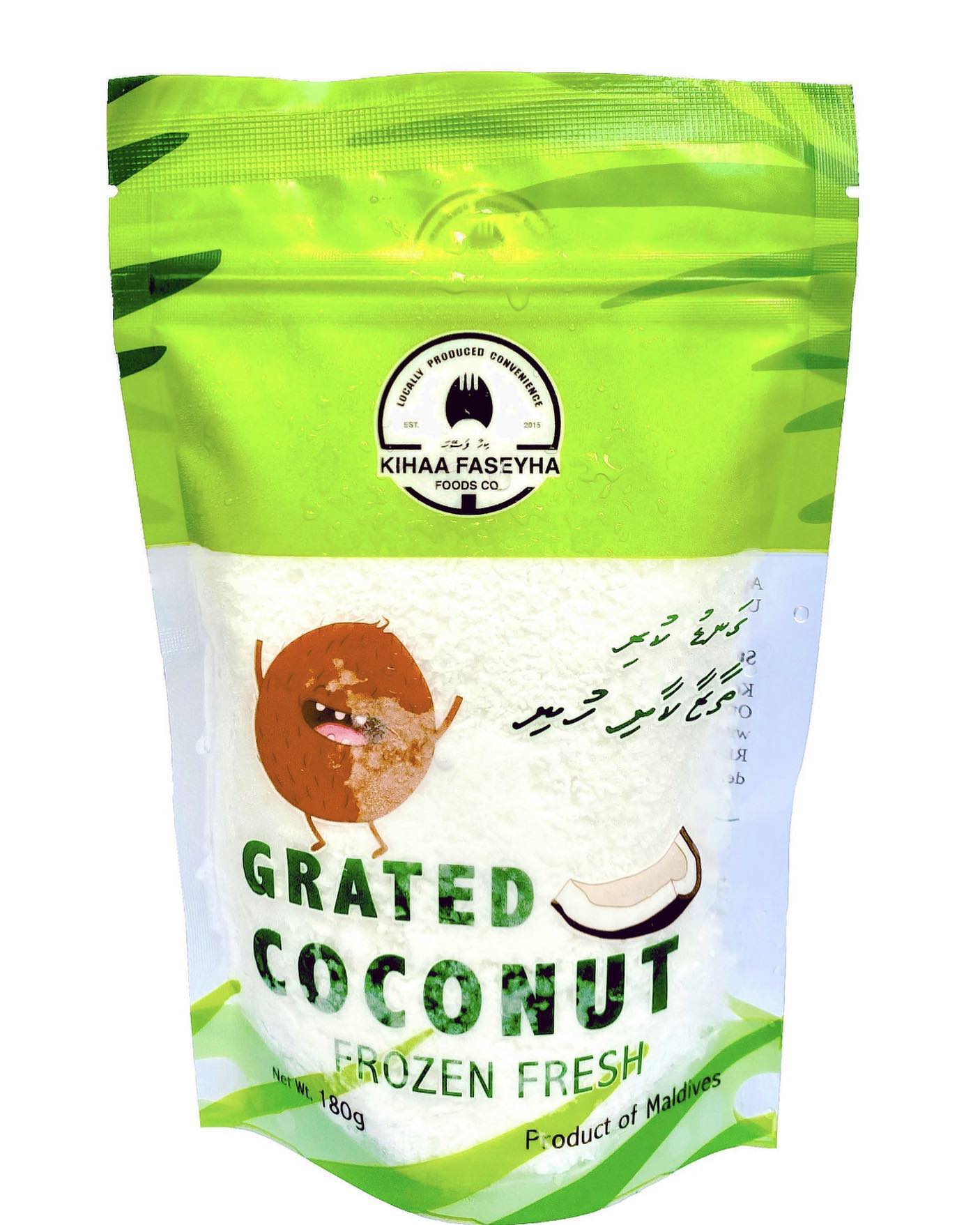 180g Frozen Grated Coconut